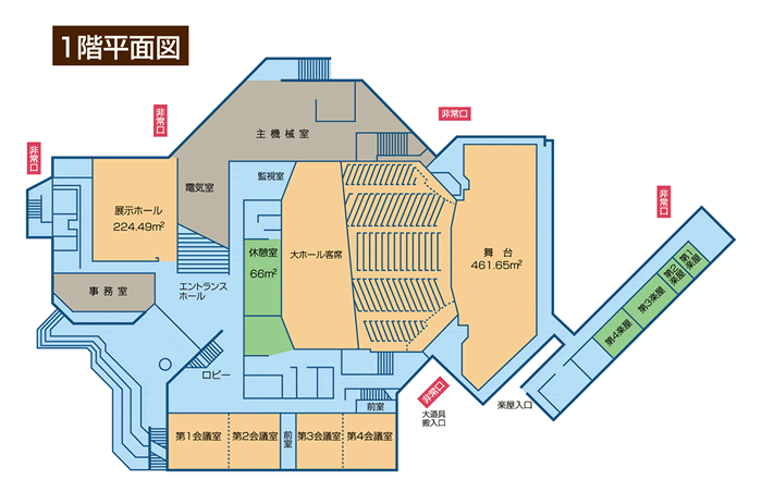 １階平面図